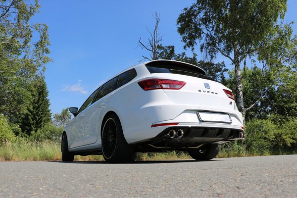 Seat Leon 5F ST - Cupra 300 Endschalldämpfer rechts/links - 2x80 Typ 25 rechts/links – Bild 3