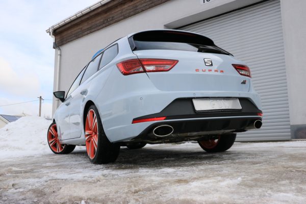 Seat Leon 5F ST - Cupra 300 Endschalldämpfer rechts/links - 160x90 Typ 38 rechts/links – Bild 6