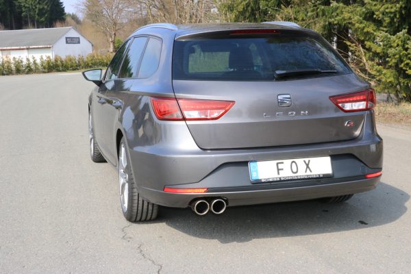 Seat Leon 5F ST - Einzelradaufhängung Endschalldämpfer - 2x90 Typ 16 – Bild 6