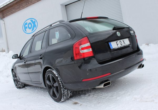 Skoda Octavia Typ RS 1Z inkl. Facelift Endschalldämpfer rechts/links - 145x65 Typ 59 rechts/links – Bild 2