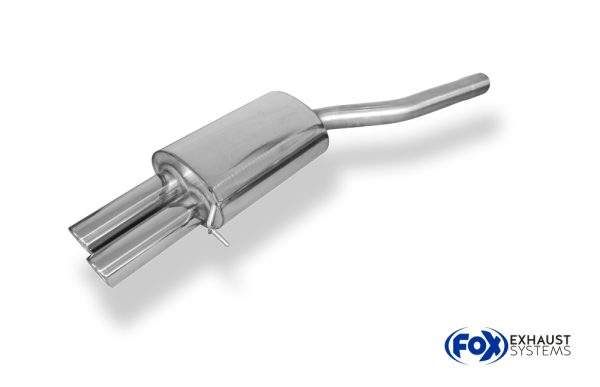 VW Jetta V/ Golf V Variant Endschalldämpfer - 2x76 Typ 17 – Bild 3