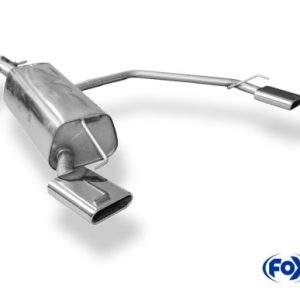 Skoda Roomster 5J Endschalldämpfer rechts/links - 130x50 Typ 52 rechts/links