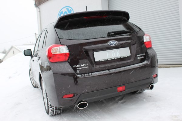 Subaru Impreza GP 4x4 Endschalldämpfer quer Ausgang rechts/links - 115x85 Typ 38 rechts/links – Bild 5