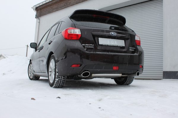 Subaru Impreza GP 4x4 Endschalldämpfer quer Ausgang rechts/links - 115x85 Typ 38 rechts/links – Bild 6