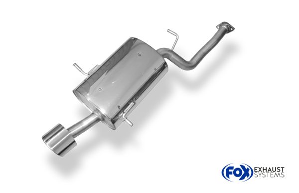 Subaru Forester - SG Endschalldämpfer - 129x106 Typ 32 – Bild 2