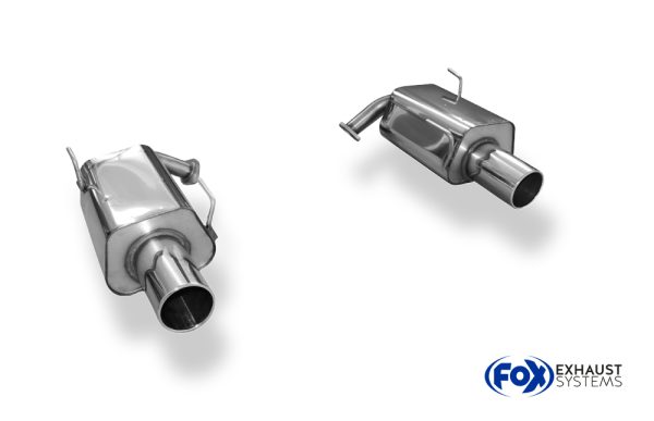 Subaru Legacy V Station Wagon - BR Endschalldämpfer rechts/links - 1x114 Typ 12 rechts/links mit Y-Verbindungsrohr – Bild 2