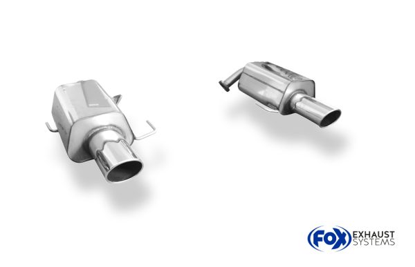 Subaru Outback/ Legacy Outback BP - Kombi (Station Wagon) Endschalldämpfer rechts/links - 129x106 Typ 44 rechts/links