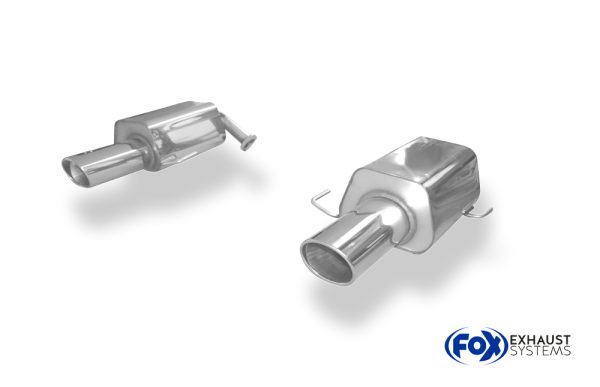 Subaru Outback/ Legacy Outback BP - Kombi (Station Wagon) Endschalldämpfer rechts/links - 129x106 Typ 44 rechts/links – Bild 3