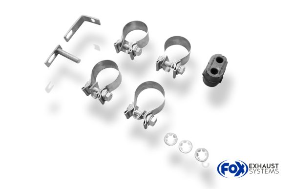 Toyota RAV 4 IV Endrohrsystem rechts/links passend auf FOX-Mittelschalldämpfer - 140x90 Typ 44 rechts/links – Bild 2