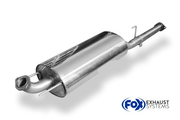 Toyota Hilux III KUN25 - Double Cap - Double Cap Mittelschalldämpfer