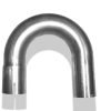 Uni-Rohrbogen 180° geweitet - d1Ø 70mm Schenkellänge L1: ca. 125mm - Radius: 105mm