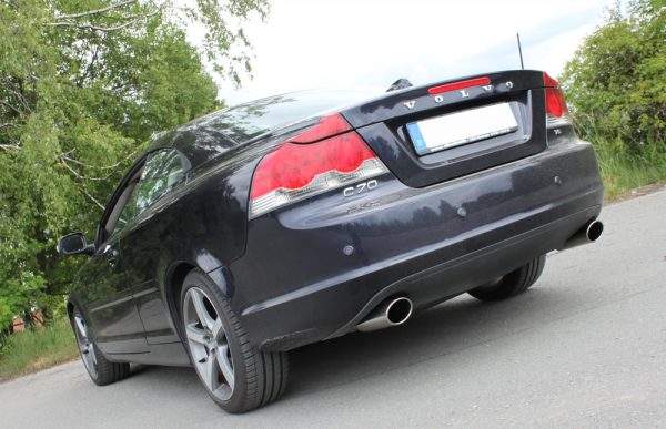 Volvo C70 II - Cabrio Endschalldämpfer quer Ausgang rechts/links - 115x85 Typ 32 rechts/links – Bild 6