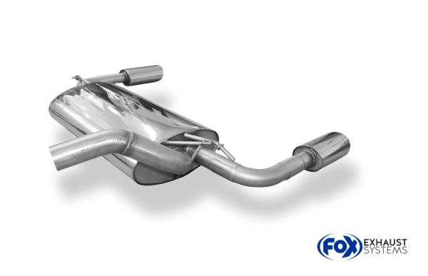 Volvo C70 II - Cabrio Endschalldämpfer quer Ausgang rechts/links - 115x85 Typ 32 rechts/links – Bild 3