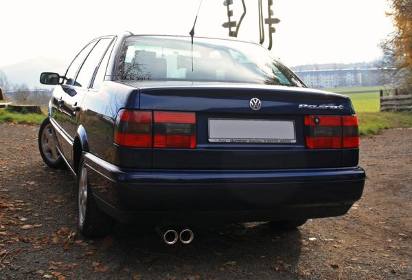 VW Passat 35i - Bj. ab 10/93` Endschalldämpfer - 2x80 Typ 13 – Bild 4