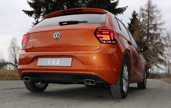 VW Polo AW1 Endschalldämpfer Ausgang rechts/links - 145x65 Typ 59 rechts/links – Bild 4