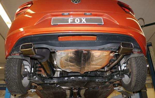 VW Polo AW1 Endschalldämpfer Ausgang rechts/links - 145x65 Typ 59 rechts/links – Bild 5