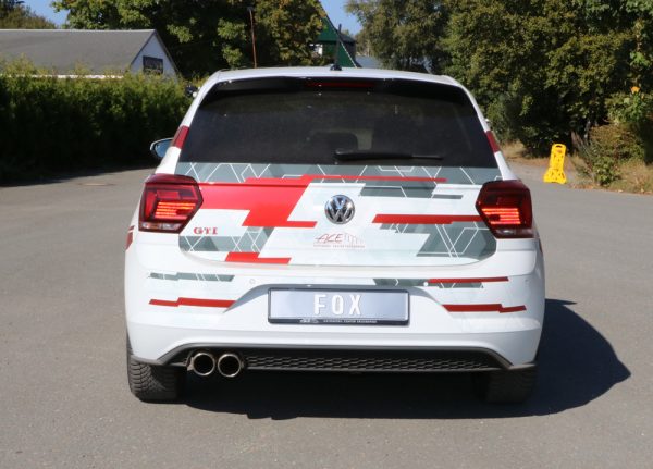 VW Polo AW1 GTI Endschalldämpfer - 2x90 Typ 16 – Bild 2