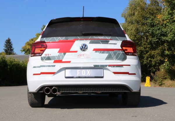 VW Polo AW1 GTI Endschalldämpfer - 2x90 Typ 16 – Bild 3