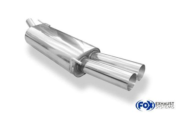 VW Golf III Endschalldämpfer - 2x76 Typ 10 – Bild 2