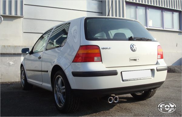 VW Golf IV Endschalldämpfer - 2x76 Typ 13 – Bild 6