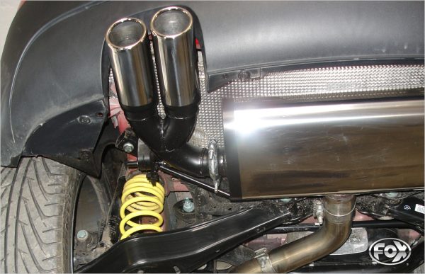 VW Golf V GTI/ GTD Endschalldämpfer  - 2x76 Typ 17 – Bild 5