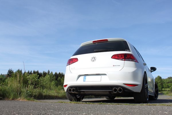 VW Golf VII 4-Motion Endschalldämpfer quer Ausgang rechts/links - 2x80 Typ 25 rechts/links – Bild 5