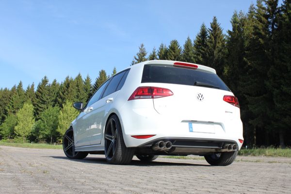 VW Golf VII 4-Motion Endschalldämpfer quer Ausgang rechts/links - 2x80 Typ 25 rechts/links – Bild 6