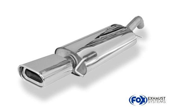 VW Corrado 16V/ VR6 Endschalldämpfer - 135x80 Typ 53 – Bild 2