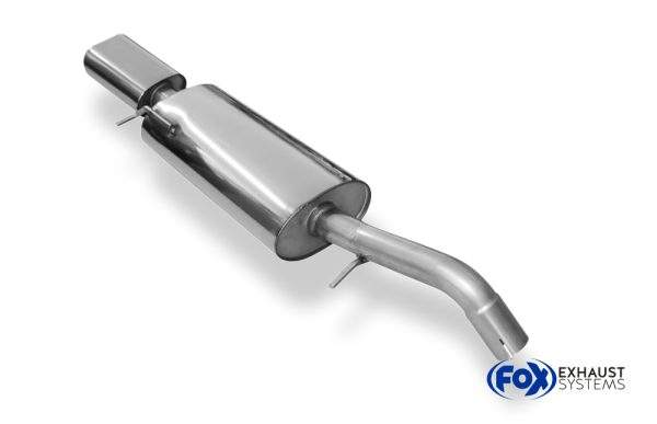 VW Corrado 16V/ VR6 Endschalldämpfer - 135x80 Typ 53 – Bild 3