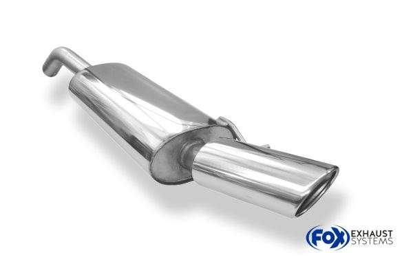 VW Corrado 16V/ VR6 Endschalldämpfer - 115x85 Typ 44