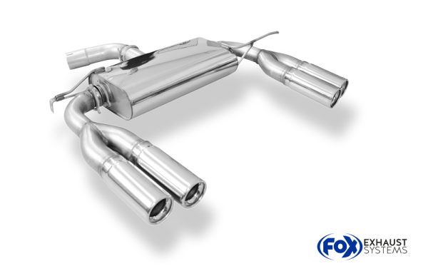 VW EOS - 1F Endschalldämpfer - 2x76 Typ 13 rechts/links