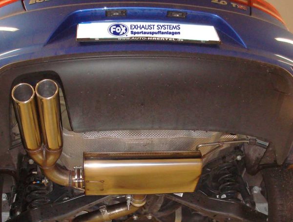 VW Eos 1F - Facelift - 1,4l Endschalldämpfer einseitig - 2x80 Typ 16 – Bild 5