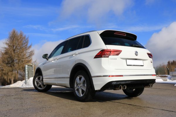 VW Tiguan II Diesel - 4motion Endschalldämpfer quer - 2x80 Typ 25 rechts/links – Bild 3