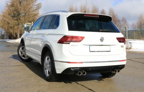 VW Tiguan II Diesel - 4motion Endschalldämpfer quer - 2x80 Typ 25 rechts/links – Bild 4