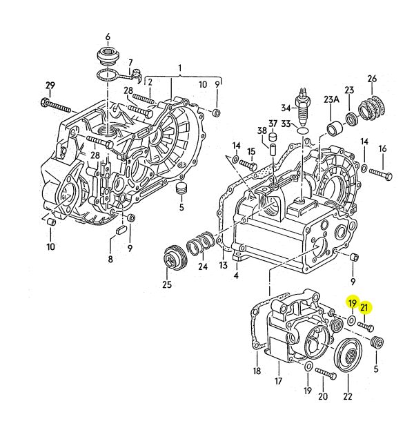 Sechskantschraube M8x62 mit Unterlegscheibe Gebraucht OEM N0103771 – Bild 2