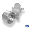 ABGASKLAPPE AR2 CERAMIC ELEKTRISCH" 76mm zum einschweißen - Adaptierung S1 (für Stellmotor der Firma Küster)"