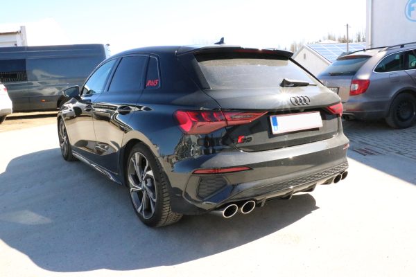 Audi A3 - GY Sportback Endschalldämpfer Ausgang rechts/links - 2x115x85 Typ 32 rechts/links passend für S3 Stoßstange – Bild 6