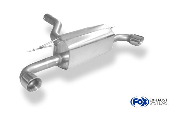 BMW F20/F21 - 120d Endschalldämpfer quer Ausgang rechts/links - 1x90 Typ 25 rechts/links