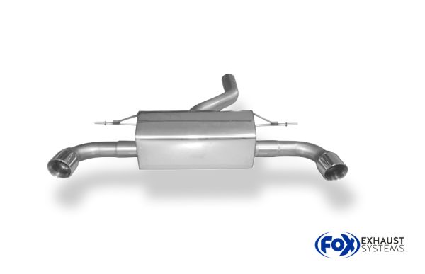 BMW F20/F21 - 120d Endschalldämpfer quer Ausgang rechts/links - 1x90 Typ 25 rechts/links – Bild 2