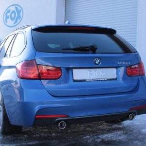 BMW F30/31 - 330d Endschalldämpfer quer Ausgang rechts/links - 1x80 Typ 16 rechts/links