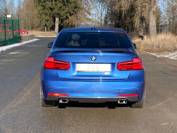 BMW F30/31 - 330i xDrive Endschalldämpfer quer Ausgang rechts/links - 145x65 Typ 59 rechts/links - mit Abgasklappe im linken Endrohr – Bild 3