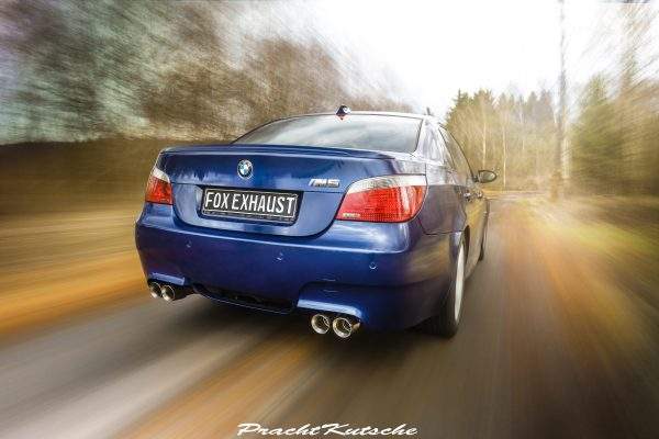 BMW E60 M5 Endschalldämpfer rechts/links - 2x90 Typ 25 rechts/links