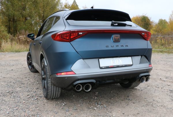 CUPRA Formentor 4x4 Halbanlage ab Kat - 2x100 Typ 25 innen und 2x90 Typ 25 außen - mit 2 elektronischen Klappen – Bild 3