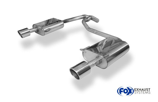 Ford Mondeo IV Stufenheck - Titanium S Endschalldämpfer rechts/links - 1x100 Typ 16 rechts/links