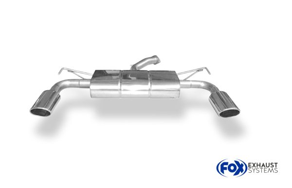 Hyundai i30 PDE Endschalldämpfer quer Ausgang rechts/links - 115x85 Typ 32 rechts/links – Bild 2