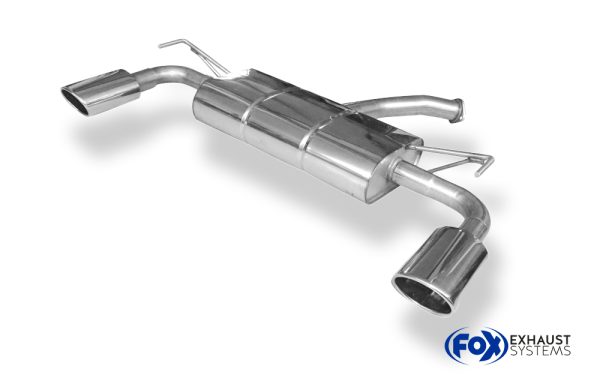 Hyundai i30 PDE Endschalldämpfer quer Ausgang rechts/links - 115x85 Typ 32 rechts/links – Bild 3
