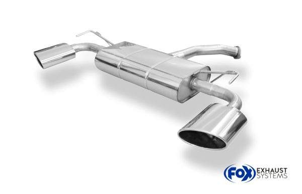 Hyundai i30 PDE Endschalldämpfer quer Ausgang rechts/links - 160x90 Typ 38 rechts/links – Bild 3