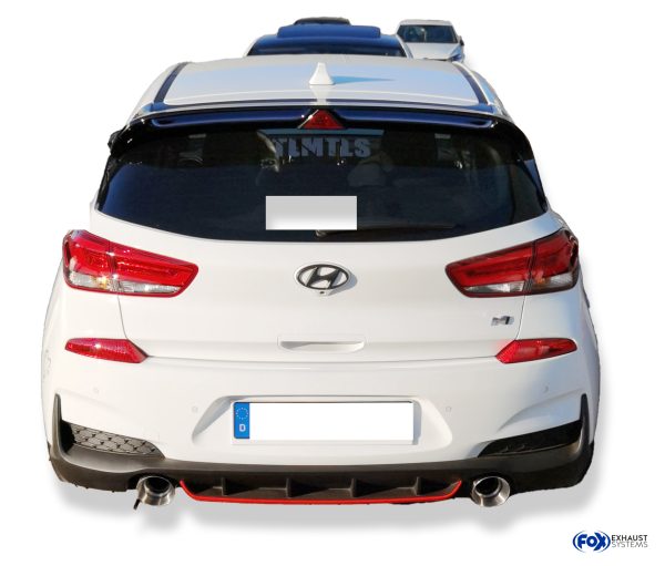 Hyundai i30N Performance + Fastback Endrohre passend auf den originalen Endschalldämpfer - 1x114 Typ 25 rechts/links – Bild 14