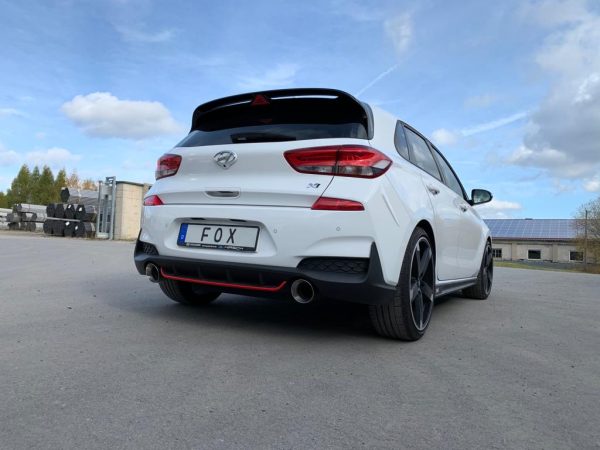 Hyundai i30N Performance + Fastback Endrohre passend auf den originalen Endschalldämpfer - 1x114 Typ 25 rechts/links – Bild 13