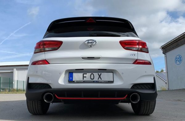 Hyundai i30N Performance + Fastback Endrohre passend auf den originalen Endschalldämpfer - 1x114 Typ 25 rechts/links – Bild 7